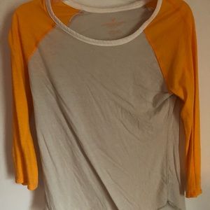 Three quarter sleeve  tee